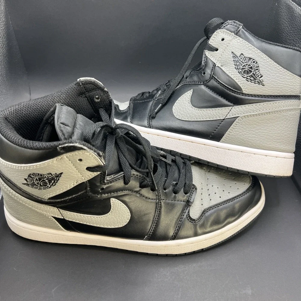 Nike Air Jordan 1 Retro OG High Shadow 555088-013 Men's Size 12 Shoes